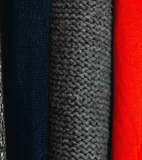 Next-gen sustainable fabrics displayed as innovative textile swatches for fashion design