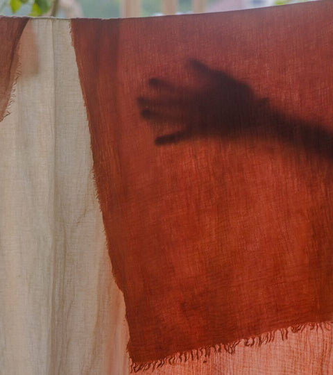  materials showcased through natural dyed fabrics 